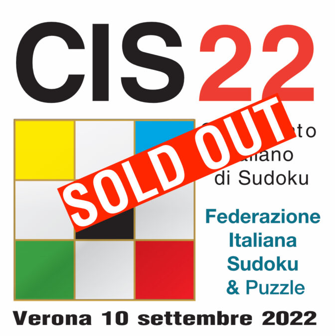 Iscrizione campionato italiano sudoku 2022