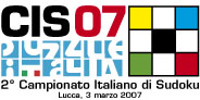 Campionato italiano sudoku 2007