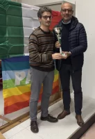Il campine: Andrea Pachera premiato dal vicesindaco di Carcare Massimo Marini